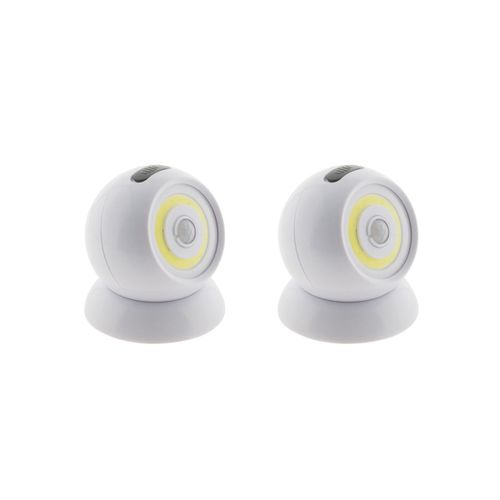 Lot de 2 veilleuses LED 2W avec détecteur de passage - Otio