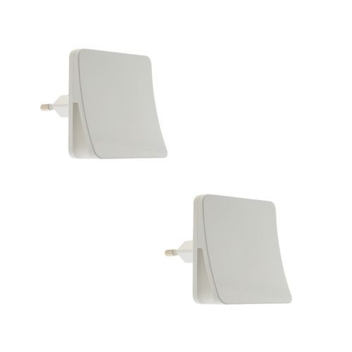 Lot de 2 veilleuses LED automatiques avec capteur jour/nuit - Otio