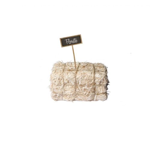 BOTTE DE PAILLE 13CM NATURE