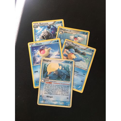 (2007) Kaimorse + Obalie + Phogleur X3 (Pokemon)