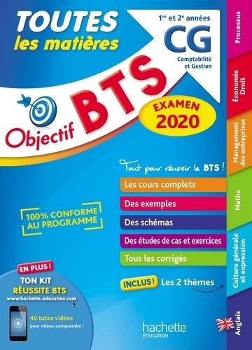 Toutes Les Matières Bts Cg