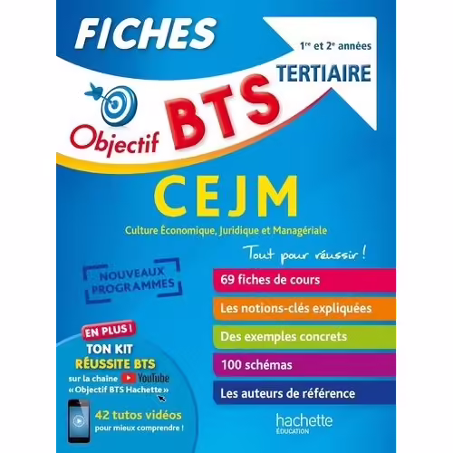 Fiches Cejm 1re Et 2e Années Tertiaire