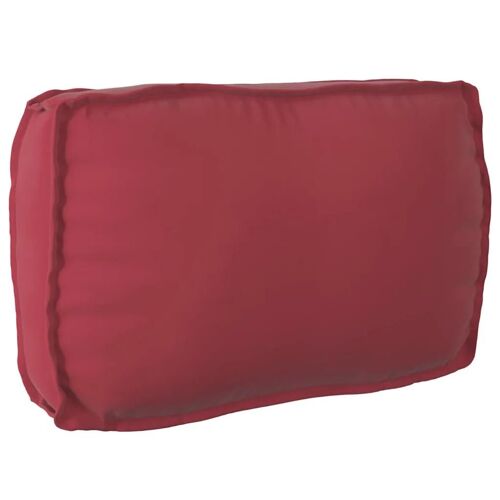 Vidaxl Coussin Pour Dossier De Palette Bordeaux 70 X 40 X 12 Cm