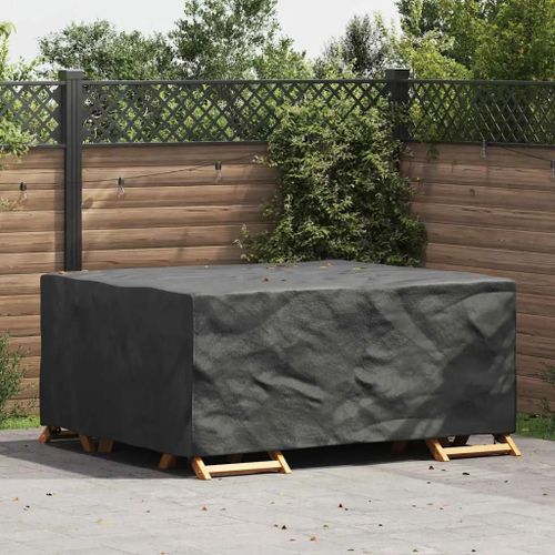 Vidaxl Housse Pour Mobilier D'extérieur Noir 200 X 150 X 85 Cm 600d