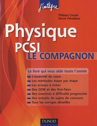 Physique Pcsi - Le Compagnon