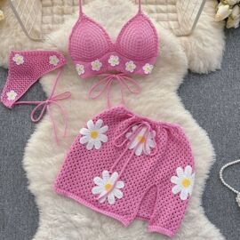 Ensemble crocheté