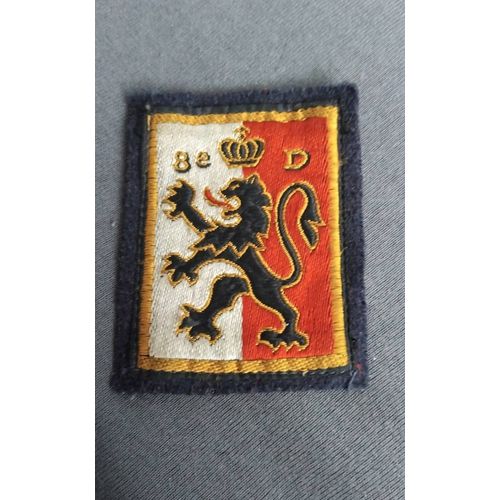 Écusson 8 Ème Division Avec Crochet Arrière