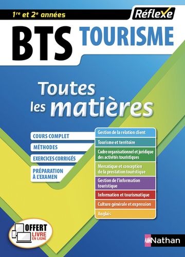 Bts Tourisme, Toutes Les Matières