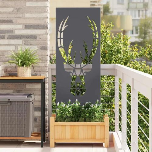 Vidaxl Panneau Décoratif De Jardin Anthracite 50 X 140 Cm