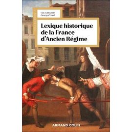 Lexique Historique De La France D'ancien Régime