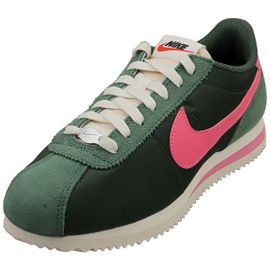 Chaussures Nike Cortez Baskets Vert Rose
