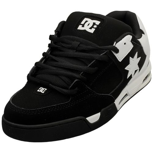 Chaussures Dc Shoes Command Baskets De Skate Noir Blanc