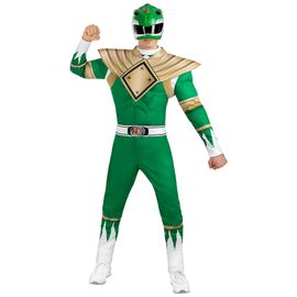 Déguisement Power Ranger Vert Adulte - Taille: Xl