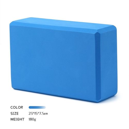 Bloc De Yoga Haute Densité 120g,Pour Adultes Et Enfants,Pratique Divisée,Brique En Mousse 369 - Type Dark Blue
