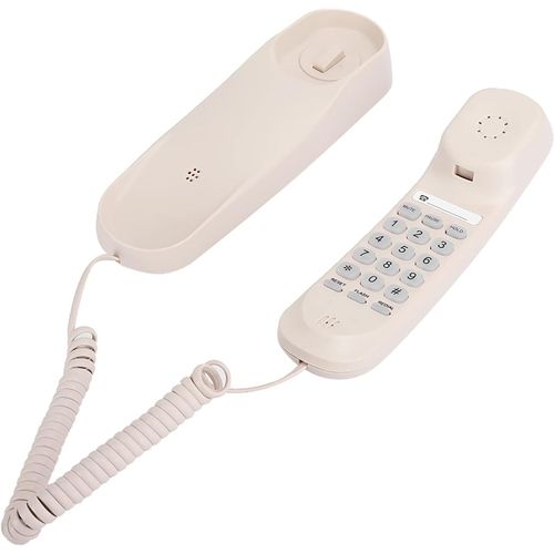 jum-Tc990 Téléphone Lingdline,Abs Mateiral Fixation Murale Téléphone Fixe Double Usage Pour Chambre D'Hôtel