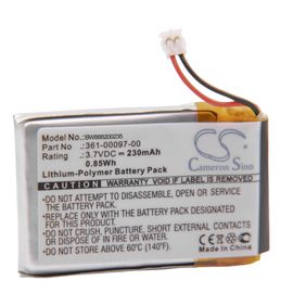 Vhbw Batterie Remplacement Pour Garmin 361-00097-00 Pour Smartwatch Montre Connectée Bracelet Fitness (230mah, 3,7v, Li-Polymère)