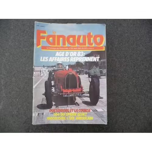 Le Fanauto 179 De 1983 Citroen 8,10,15,Mercedes 300 Sl,Peugeot 504 Cab,Alfa 2000 Spider,Singer,Guyot Speciale,Saga Duesenberg,