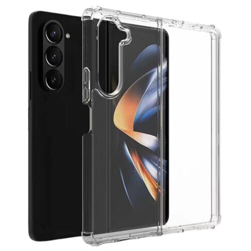 Coque Pour Samsung Z Fold 5 - Antichoc Protection Silicone Souple Transparent Phonillico®