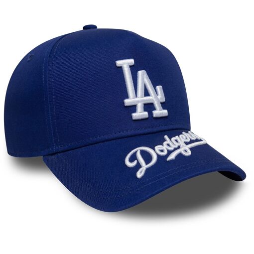 Chrome Black Casquette Baseball New Era 9Forty A-Frame - Los Angeles Dodgers - Beige Taille Unique Casquette New Era 9forty