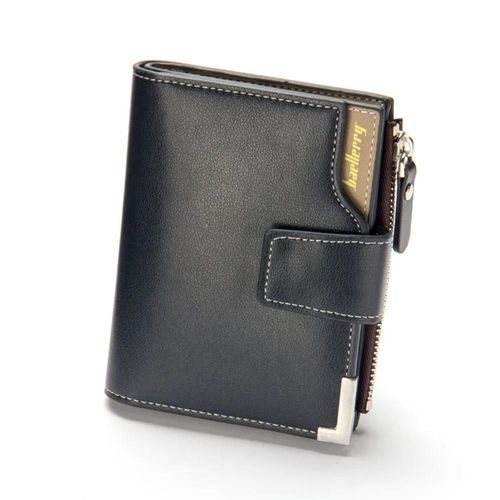 Baellerry Court Luxe Hommes Portefeuilles Fermeture Éclair Monnaie Poche Porte-Carte Homme Portefeuille Pochette Porte-Photo Marque Homme Sacs À Main Portefeuille.Blue.