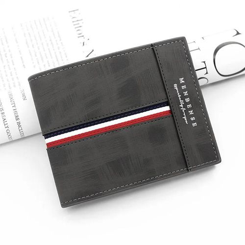 Petits Portefeuilles Courts En Cuir Pu Pour Hommes,Porte-Cartes Minces,Sacs À Main De Luxe Pour Hommes,Poche À Monnaie,Haute Qualité,Nouveau,2023.Black.