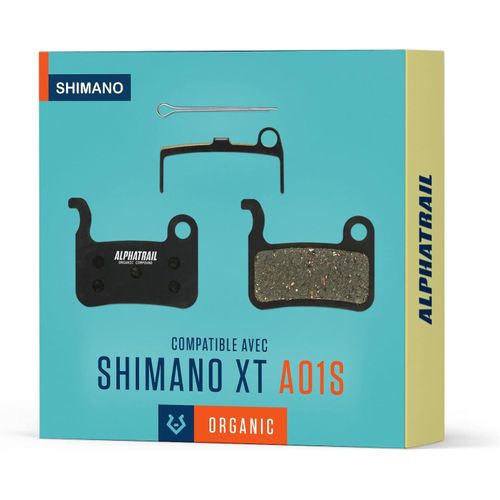 Subzonal-Plaquettes De Frein Vtt Pour Freins Shimano A01s Deore Xt Xtr Slx Saint I Résine Haute Performance I Durable Et Ajustement Parfait Pour Les Vélos Électriques Et Vtt I 1 Paire De Plaquettes D