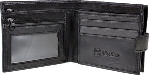 Porte-monnaie En Cuir Synthétique Avec 50 Pochettes Transparentes - 17,8x12,7cm - Pour Collection De Billets, Tickets Ou Documents