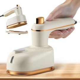 Steamer Fer À Repasser À Vapeur De Voyage, Avec Réservoir D'Eau De 50 Ml, Mini Fer À Repasser De Voyage Pliable, Chauffage Rapide En 10 Secondes, Fer À Vapeur Manuel Pour La Maison[VAP913077]