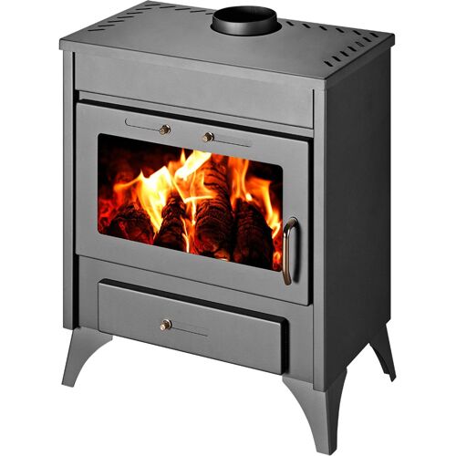 Poêle À Bois Bouilleur Ray Max B 13kw - 21kw