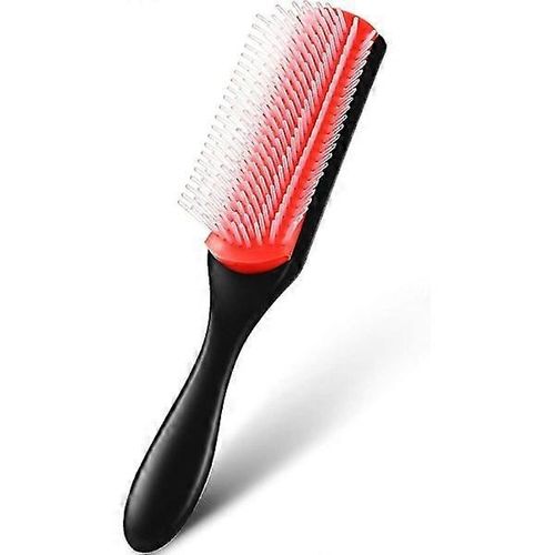 Brosse À Cheveux Coiffante En Nylon Avec Coussin En Caoutchouc Antistatique, Accessoire Pour Le Séchage Et La Coiffure 