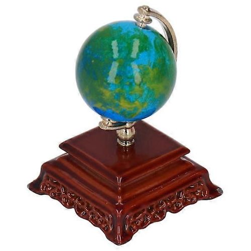 Globe de simulation à l'échelle 1:12 Modèle de mini globe de maison de poupée à haute simulation pour la décoration de maison de poupée