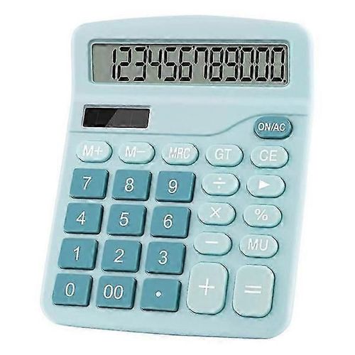 Calculatrice électronique à 12 chiffres, calculatrice solaire, calculatrice à double alimentation, calculatrice financière de bureau de base
