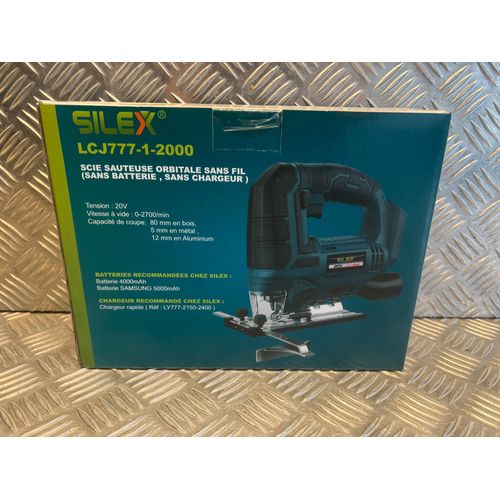 Silex LCJ777-1-2000 Scie Sauteuse Orbitale Sans Fil 20V