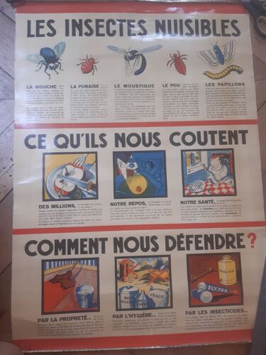 Affiche Information Et Publicité Fly-Tox