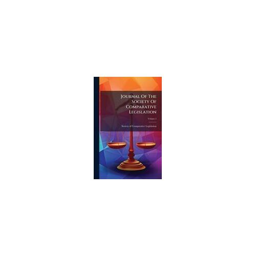 Journal Of The Society Of Comparative Legislation