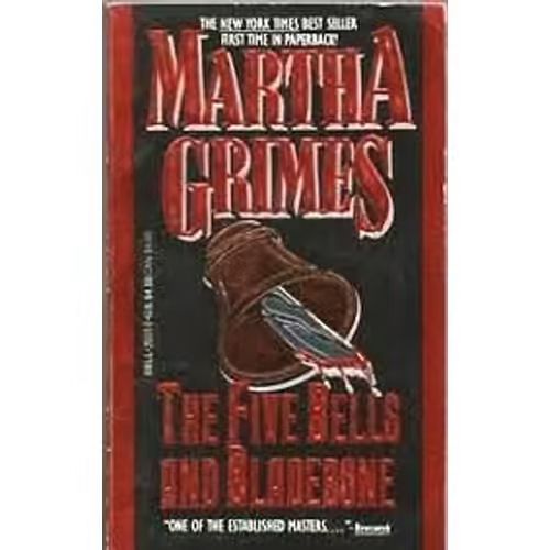 The Five Bells And Bladebone - Martha Grimes (A Dell Book, 1988)
