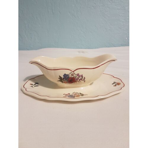 Saucière Faiencerie De Sarreguemines