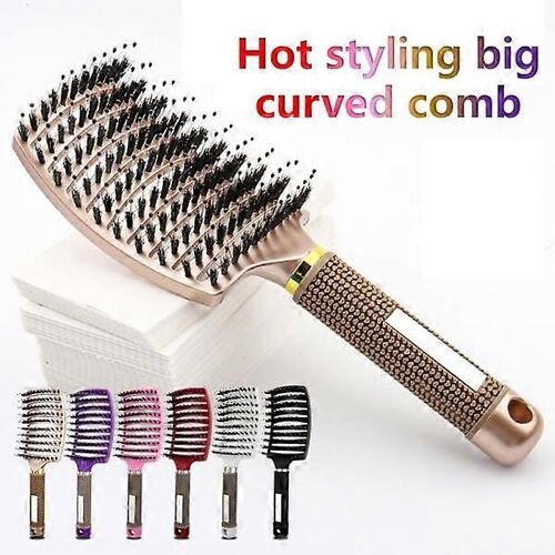Lot De 2 Brosses À Cheveux Courbées 