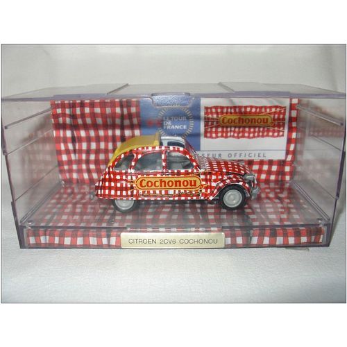 Miniature CITROEN 2CV Cochonou (Série limitée 500ex 1/43)