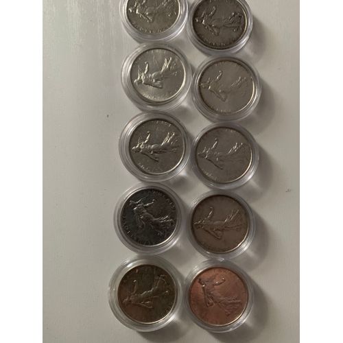 5 Fr Argent 1960 A 1969