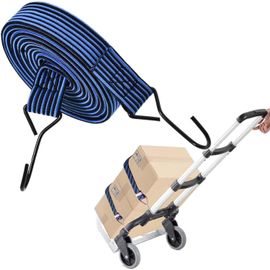 anw-Lot De 2 Tendeurs En Caoutchouc Avec Crochets,Réglables,Larges,Avec Crochets,Pour Diable,Porte-Bagages,Vélo,Moto,Camping