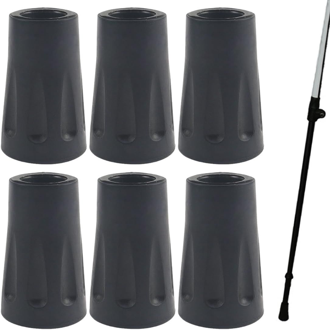 10 Pièces Protecteur En Caoutchouc Embouts Pour Bâtons De Marche Nordique Tampon Pour Bâtons De Randonnée Rubber Tips Replacement For Hiking Trekking Poles