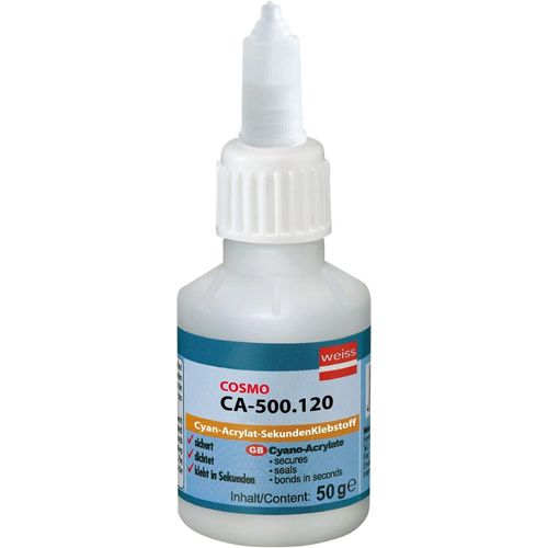 Loc-Cosmo Ca-500.120 Colle Instantanée À Viscosité Élevée Transparent 50 G