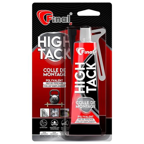 High Tack Colle De Montage-1 Tube De 75 Ml-Colle De Construction Hybride Ms Polymère De Haute Qualité,Colle De Montage Fiable Pour Une Adhérence Parfaite En Intérieur Et En Extérieur