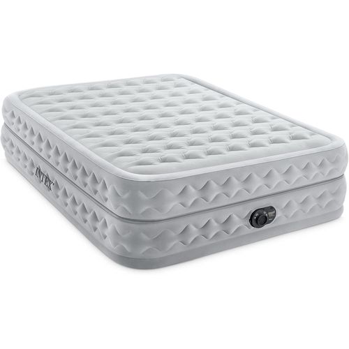 SUBZONAL-Queen Supreme 64490ND Matelas Gonflable en Fibre de Tech RP gonflé 152 x 203 x 51 cm, Blanc