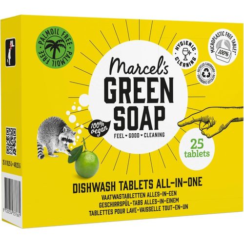 Loc-- Tablettes Pour Lave-Vaisselle-Pastilles Pour Lave-Vaisselle-Feuille Dissoluble-Végétalien-25 Pièces