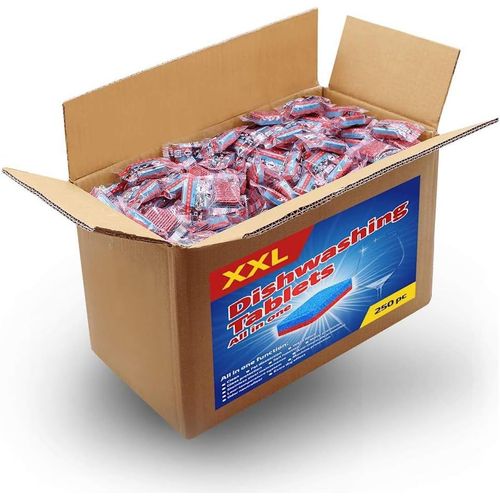 Loc-250X Tablettes Pour Lave-Vaisselle 12 En 1 Nettoyant Rouille Graisse Calcaire Assainisseur De Lave-Vaisselle Nettoyage De Cuisine 4,5 Kg