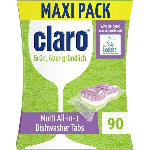 Loc-Lot De 90 Tablettes Pour Lave-Vaisselle Multi All-In-1,Sans Phosphate,Respectueuses De L'Environnement Et Végétaliennes,Film Soluble Dans L'Eau
