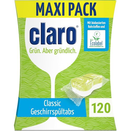 Loc-Classic Tablettes Lave-Vaisselle Écologiques-120 Tablettes Lave-Vaisselle-Sans Phosphate,Écologique & Végétalien-Film Soluble Dans L'Eau
