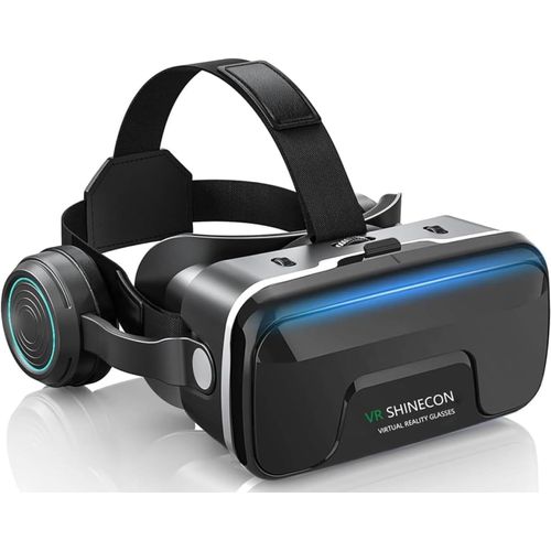 Casque Vr Casque Réalité Virtuelle Pour Films 3D Jeux Vidéo Compatible Iphone/Android Smartphones 4,7-7,2 Pouces[Z748]